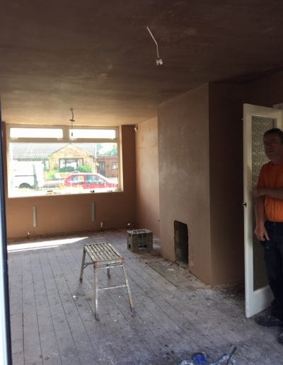Plastering